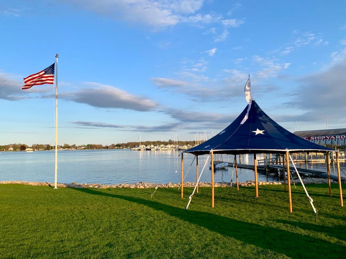 Hotel Harbor View Landing Mystic Esterno foto